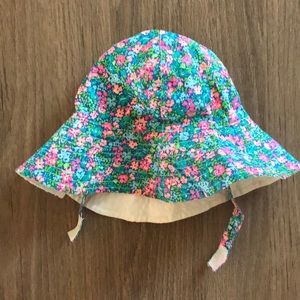 Carters 18-24 Month Floral Sun Hat!